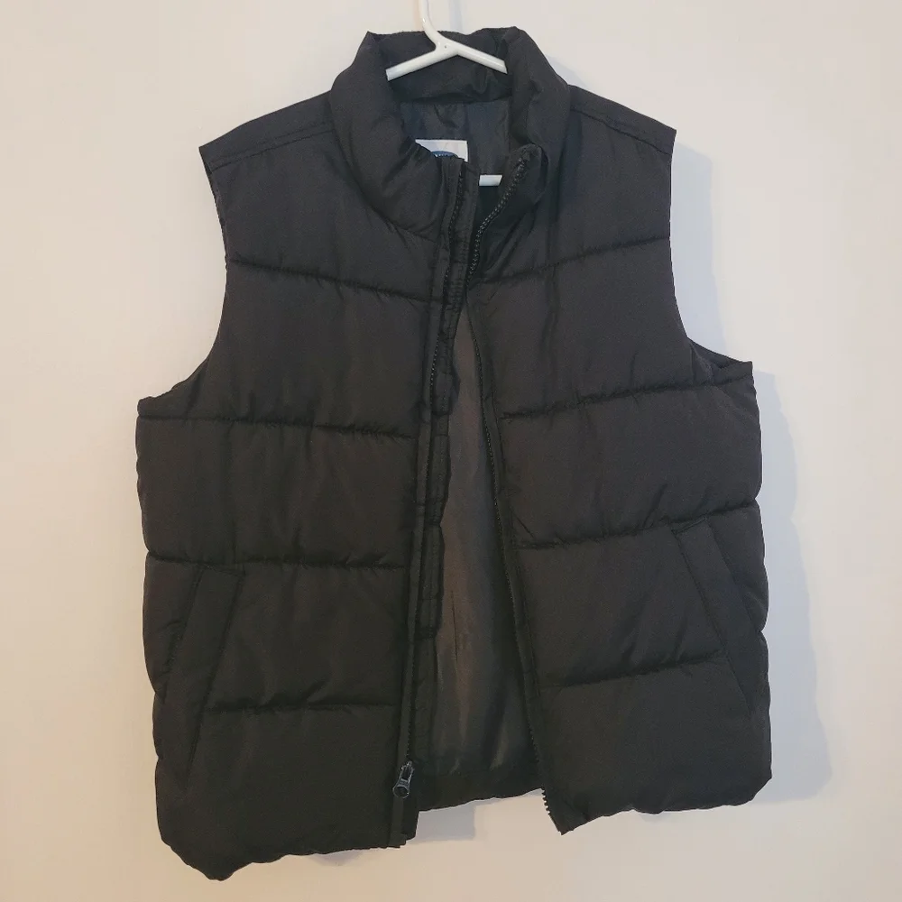 Old Navy Kids Black Puffer Vest Size S (6/7)